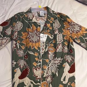 New Zara print shirt
